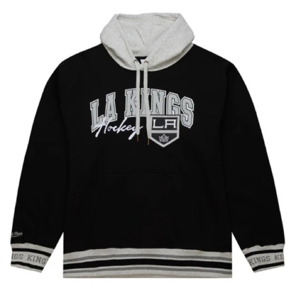 NWT Mitchell & Ness Los Angeles Kings Hockey Vintage Logo Hoodie
